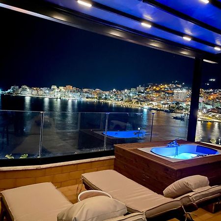 Seaview Golden Penthouse Apartman Saranda Kültér fotó