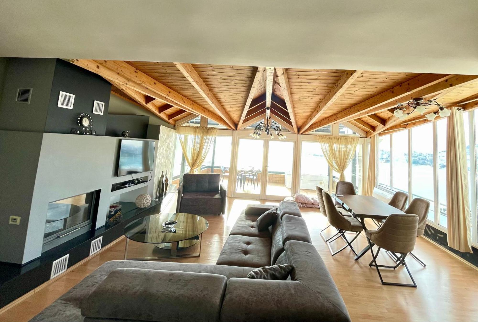 Seaview Golden Penthouse Apartman Saranda Kültér fotó